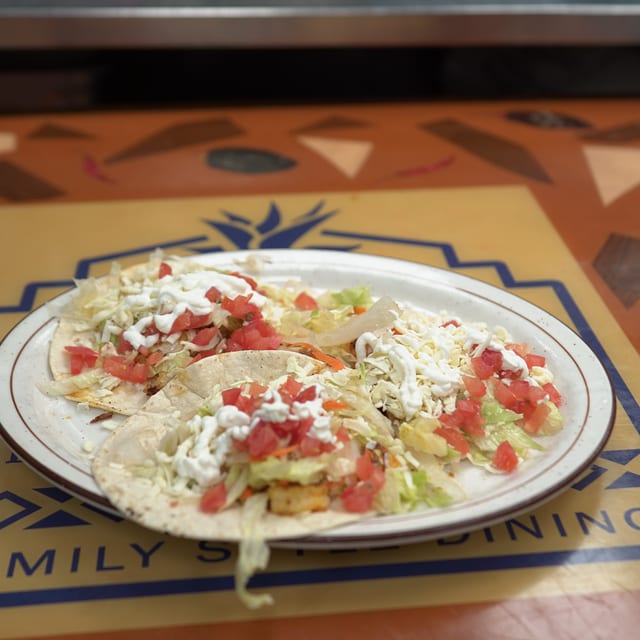 Grilled Shrimp Tacos.