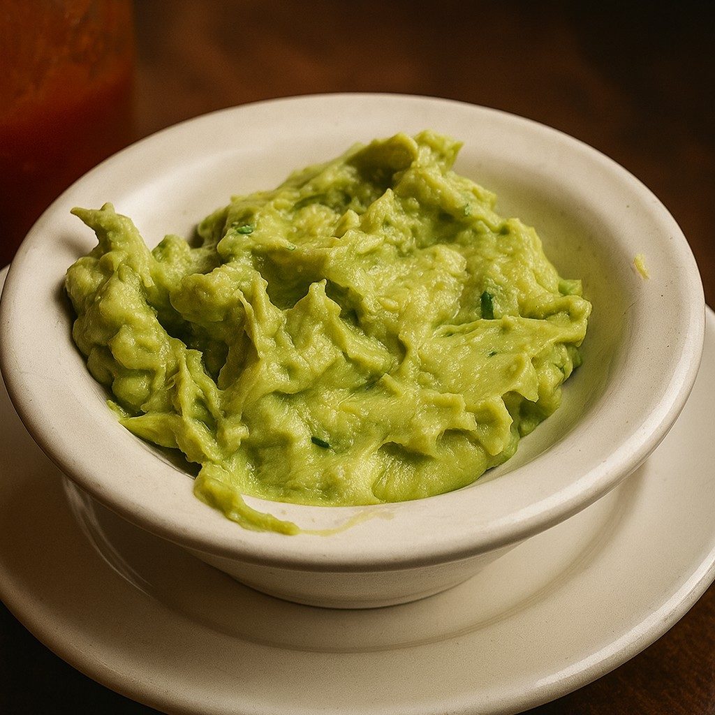 Fresh Guacamole Dip.