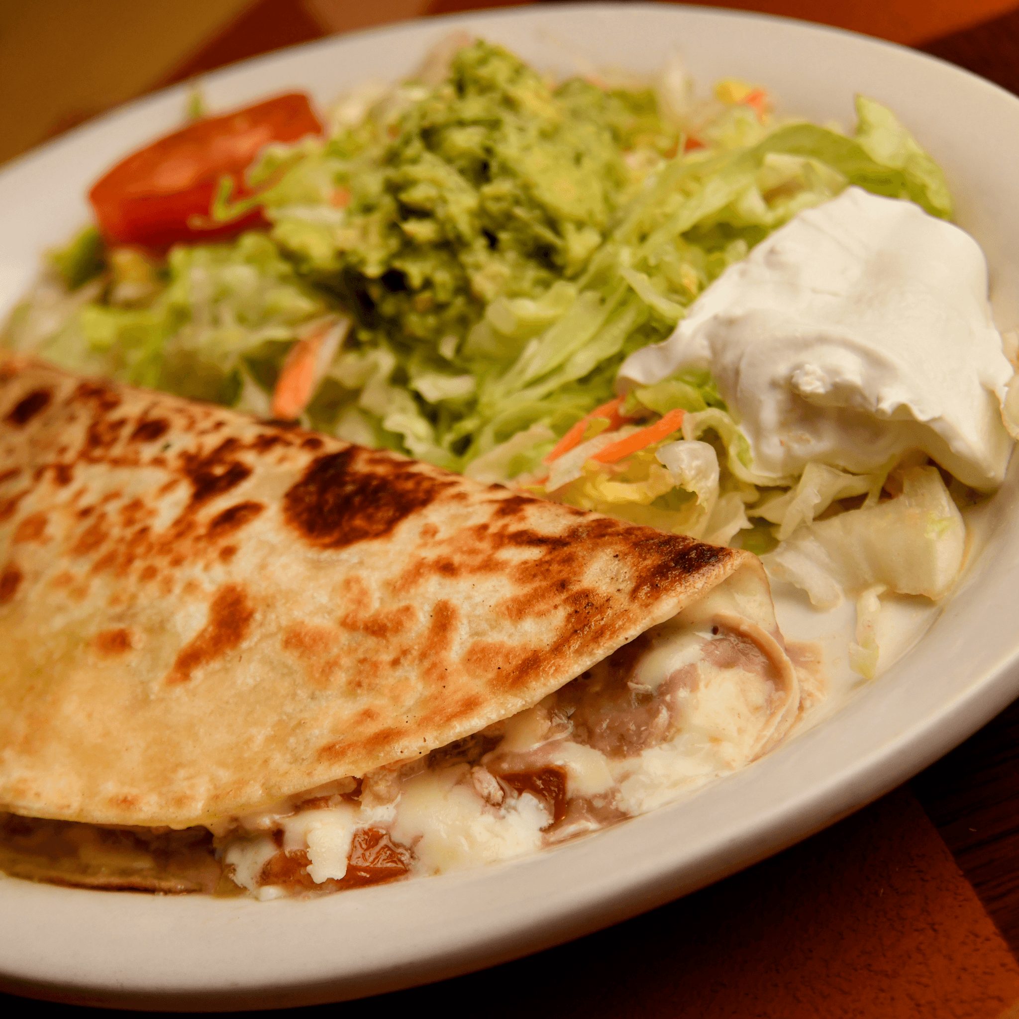117. Cheese Quesadilla.